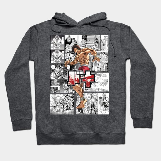 BAKI THE GRAPPLER Hoodie by FLUSH_OfficaL